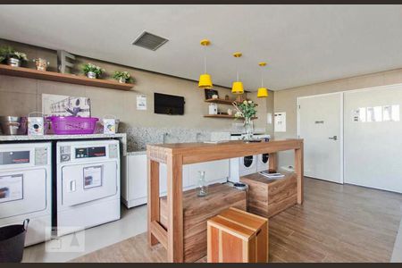 Apartamento à venda com 34m², 1 quarto e 1 vagaLavanderia