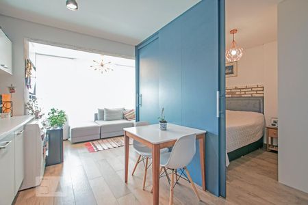 Sala de apartamento à venda com 1 quarto, 34m² em Jardim Aeroporto, São Paulo