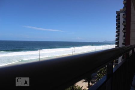 Vista da Varanda de apartamento à venda com 1 quarto, 65m² em Barra da Tijuca, Rio de Janeiro