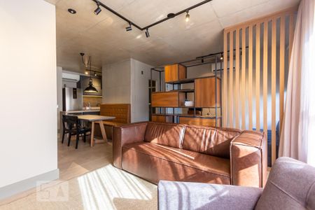 Sala de apartamento à venda com 1 quarto, 75m² em Jardim Fonte do Morumbi, São Paulo