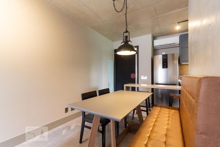 Sala de jantar de apartamento à venda com 1 quarto, 75m² em Jardim Fonte do Morumbi, São Paulo