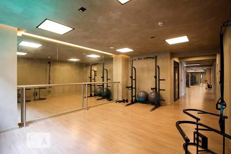 Apartamento para alugar com 26m², 1 quarto e sem vaga Apartamento para alugar com 26m², 1 quarto e sem vagaAcademia