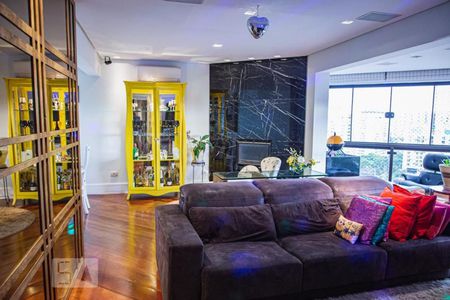 Sala de apartamento à venda com 5 quartos, 211m² em Jardim do Mar, São Bernardo do Campo