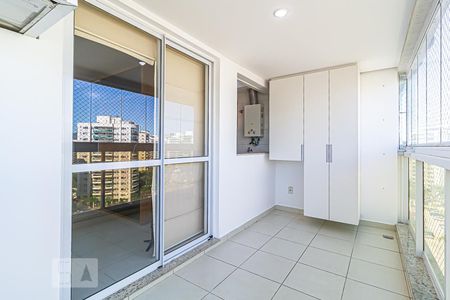 Varanda da Sala de apartamento à venda com 3 quartos, 72m² em Jacarepaguá, Rio de Janeiro