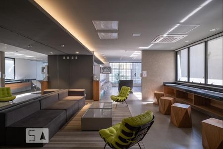 Studio para alugar com 32m², 1 quarto e 1 vaga Studio para alugar com 32m², 1 quarto e 1 vagaLavanderia