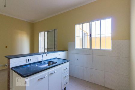 Cozinha de apartamento para alugar com 1 quarto, 58m² em Vila São Vicente, São Paulo