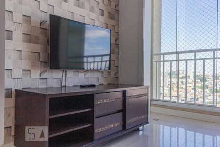 Sala de apartamento para alugar com 2 quartos, 50m² em Jardim Henriqueta, Taboão da Serra