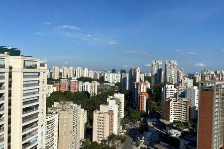 Vista da Sala de apartamento à venda com 1 quarto, 45m² em Vila Andrade, São Paulo
