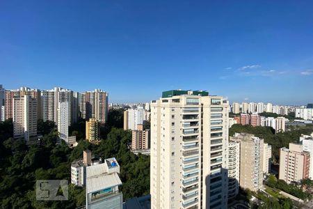 Vista da Sala de apartamento à venda com 1 quarto, 45m² em Vila Andrade, São Paulo