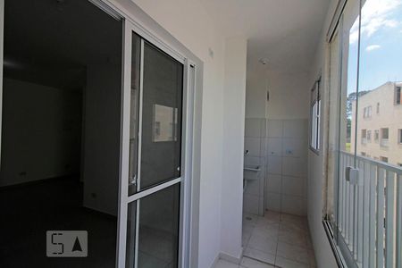 Varanda da Sala de apartamento para alugar com 2 quartos, 53m² em Cemucam, Cotia