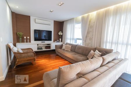 Sala de TV de apartamento para alugar com 3 quartos, 144m² em Perdizes, São Paulo