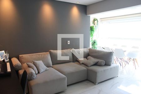 Sala de apartamento para alugar com 1 quarto, 56m² em Jardim Goiás, Goiânia