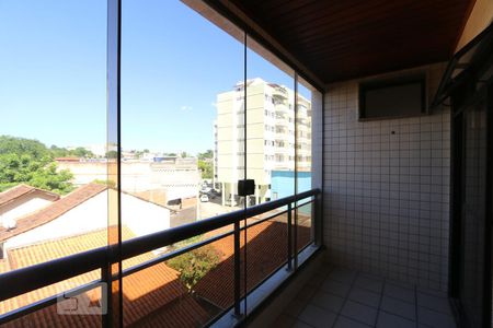 Varanda da Sala de apartamento à venda com 4 quartos, 178m² em Taquara, Rio de Janeiro