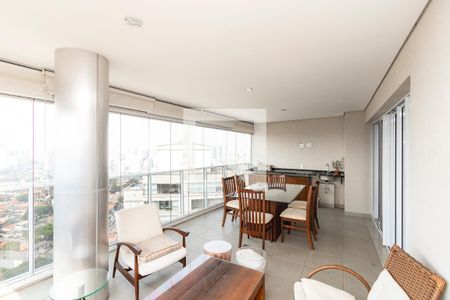 Varanda da Sala de apartamento à venda com 1 quarto, 93m² em Vila Gertrudes, São Paulo
