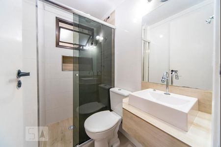 Banheiro de apartamento para alugar com 3 quartos, 75m² em Vila Apiai, Santo André