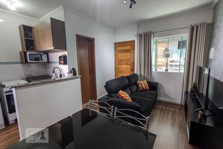 Sala de apartamento à venda com 1 quarto, 38m² em Vila Esperança, São Paulo