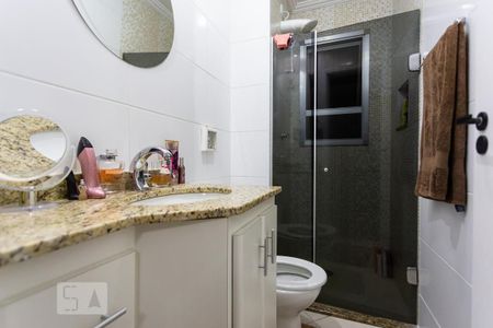 Banheiro da Suite de apartamento à venda com 2 quartos, 59m² em Centro, Osasco