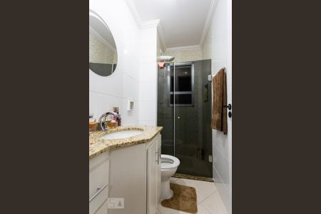 Banheiro da Suite de apartamento à venda com 2 quartos, 59m² em Centro, Osasco