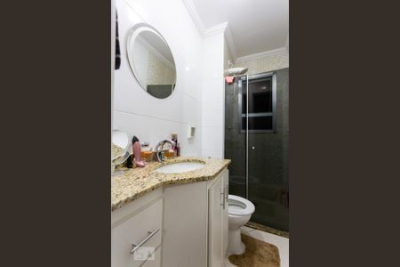 Banheiro da Suite de apartamento à venda com 2 quartos, 59m² em Centro, Osasco