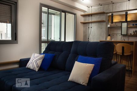 Sala de apartamento para alugar com 1 quarto, 50m² em Vila Santa Catarina, São Paulo