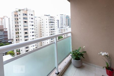 Apartamento para alugar com 52m², 1 quarto e 2 vagasSala