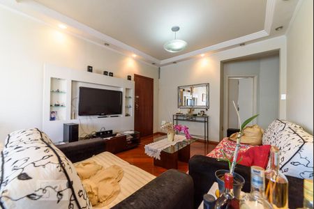 Sala de Estar de apartamento à venda com 3 quartos, 125m² em Santo Antônio, São Caetano do Sul