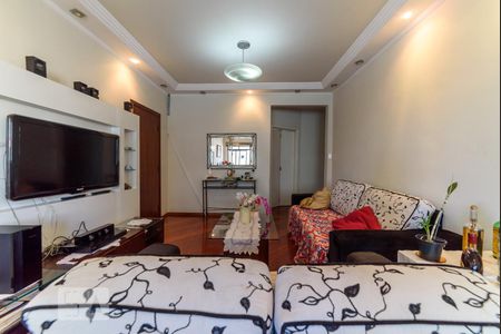 Sala de Estar de apartamento à venda com 3 quartos, 125m² em Santo Antônio, São Caetano do Sul