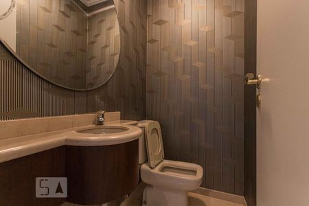 Lavabo de apartamento à venda com 4 quartos, 135m² em Jardim Anália Franco, São Paulo