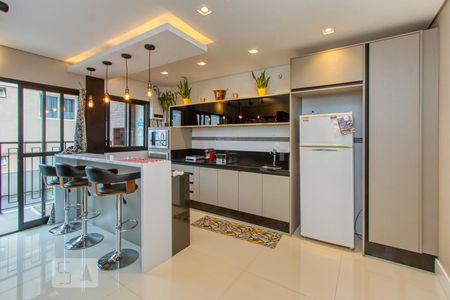 Sala/Cozinha de apartamento para alugar com 2 quartos, 64m² em Mossunguê, Curitiba
