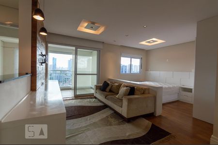 Sala de kitnet/studio para alugar com 1 quarto, 49m² em Vila Cordeiro, São Paulo