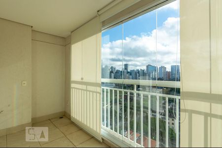 Varanda de kitnet/studio para alugar com 1 quarto, 49m² em Vila Cordeiro, São Paulo