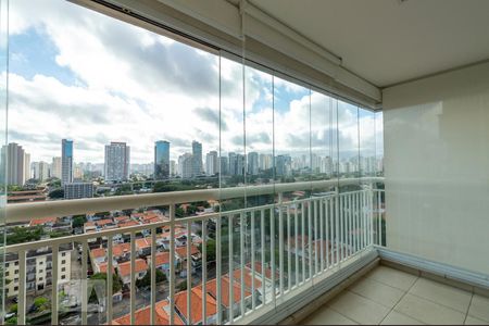 Varanda de kitnet/studio para alugar com 1 quarto, 49m² em Vila Cordeiro, São Paulo