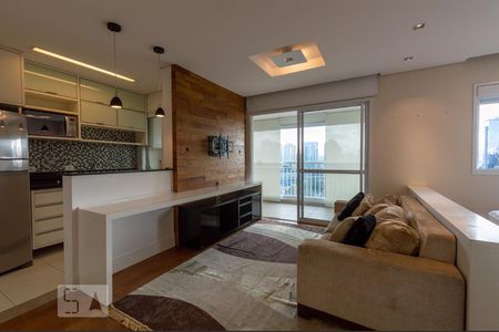 Sala de kitnet/studio para alugar com 1 quarto, 49m² em Vila Cordeiro, São Paulo