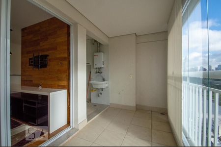 Varanda de kitnet/studio para alugar com 1 quarto, 49m² em Vila Cordeiro, São Paulo