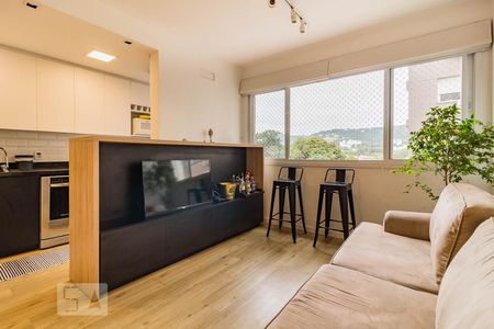 Sala de apartamento à venda com 2 quartos, 62m² em Teresópolis, Porto Alegre