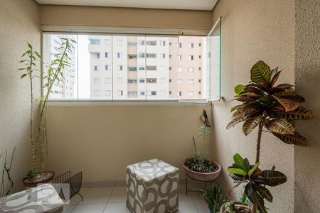 Varanda de apartamento à venda com 2 quartos, 63m² em Vila Arriete, São Paulo