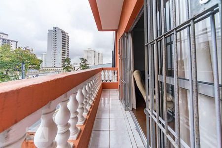 Varanda da Sala de casa para alugar com 4 quartos, 200m² em Vila Valparaiso, Santo André