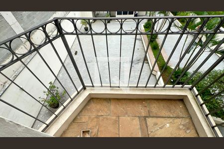 Varanda do Quarto de apartamento para alugar com 1 quarto, 45m² em Paraíso, São Paulo