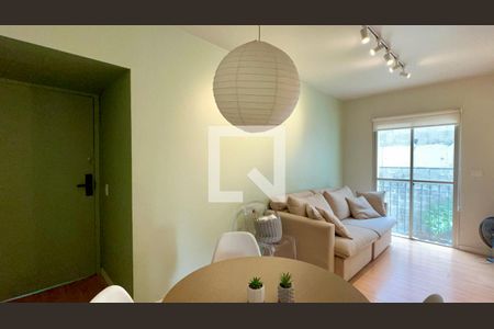 Sala de apartamento para alugar com 1 quarto, 45m² em Paraíso, São Paulo