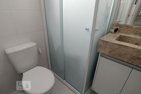 Banheiro Social de apartamento à venda com 2 quartos, 52m² em Chácara Cruzeiro do Sul, São Paulo
