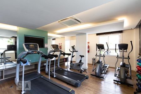 Apartamento para alugar com 40m², 1 quarto e 1 vaga Apartamento para alugar com 40m², 1 quarto e 1 vagaAcademia