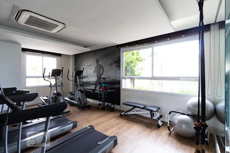 Apartamento para alugar com 40m², 1 quarto e 1 vaga Apartamento para alugar com 40m², 1 quarto e 1 vagaAcademia