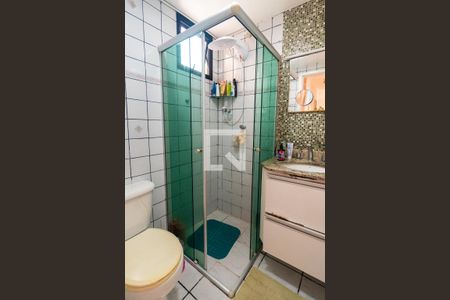 Apartamento à venda com 54m², 2 quartos e 1 vaga Apartamento à venda com 54m², 2 quartos e 1 vagaBanheiro Detalhe