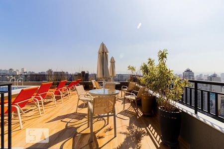 Studio para alugar com 25m², 1 quarto e sem vagaÁrea comum - Piscina