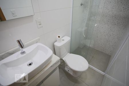 Suíte do Quarto 1 de casa para alugar com 1 quarto, 61m² em Embaré, Santos