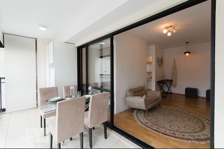 Apartamento para alugar com 40m², 1 quarto e 1 vaga Apartamento para alugar com 40m², 1 quarto e 1 vagaVaranda gourmet