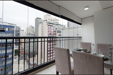 Apartamento para alugar com 40m², 1 quarto e 1 vaga Apartamento para alugar com 40m², 1 quarto e 1 vagaVaranda gourmet