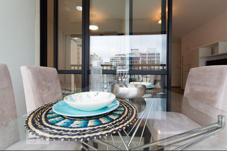 Apartamento para alugar com 40m², 1 quarto e 1 vaga Apartamento para alugar com 40m², 1 quarto e 1 vagaVaranda gourmet