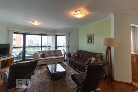 Sala de apartamento à venda com 2 quartos, 170m² em Campo Belo, São Paulo