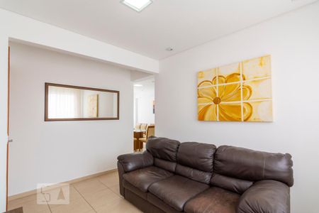 Sala de Estar de apartamento para alugar com 3 quartos, 95m² em Vila Valparaíso, Santo André
